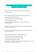 Humanities 100 Questions And Correct Answers Latest Version