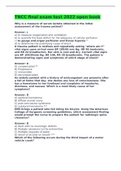 TNCC Final Exam Test Open Book  2022