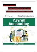 Solution Manual for Payroll Accounting 2024&comma; 34th Edition by Bernard J&period; Bieg&comma; Bridget Stomberg&comma; Verified Chapters 1 - 7&comma; Complete Newest Version