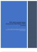 EDF 6225 Guided Notes &lpar;Answered&rpar; 2024 Rated 100- Correct