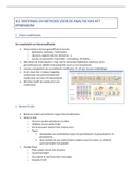 Samenvatting H2: materiaal en methoden voor de analyse van het epigenoom