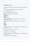 N450 exam 1 pt 2 Questions & 100&percnt; Verified Correct Answers with complete solutions &lpar;Latest update 2024 2025