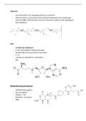 Samenvatting  herkennende structuren Organische Chemie II (K03B0B)