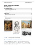 Samenvatting Pallas Grieks Cultuur Hoofdstuk 8 t/m 10; De Trojaanse oorlog