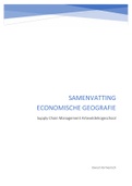 Samenvatting Geografische Economie