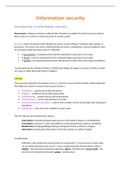 Information Security | Summary | mid-term exam [UU 2022-2023]