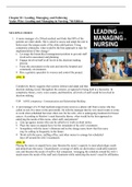Test Bank Leading and Managing in Nursing 7th Edition by Patricia S. Yoder-Wise |Test Bank|Chapter 1-31|Complete Guide A+