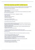 P370 Final &vert;&vert; Questions and 100&percnt; Verified Answers&period;