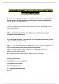 NUR 333 Packaged Exams With Questions And Verified Detailed Answers &lpar;100&percnt; Pass Guaranteed&rpar;