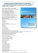 Complete Test Bank For Pediatric Primary Care, 6th Edition