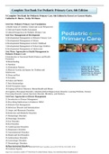 Complete Test Bank For Pediatric Primary Care&comma; 6th Edition