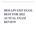 HESI LPN EXIT EXAM-  BEST FOR 2022 ACTUAL EXAM REVIEW| LATEST UPDATE 