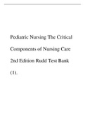 Pediatric Nursing The Critical Components of Nursing Care 2nd Edition Rudd Test Bank (1).pdf