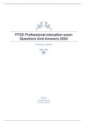   FTCE Professional education exam Questions And Answers 2024 &lbrack;Document subtitle&rsqb;   &emsp; What type of curriculum is a teacher using when students are confronted with a scenario and asked to generate hypotheses and solutions&quest; - with Answers&colon;problem-based  An 