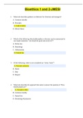 Bioethics 1 and 2-JMESI Exam&period; Questions With Answers&period;
