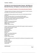 Test Bank for Accounting Information Systems&comma; 16th Edition by Marshall B Romney -All Chapters &lpar;1-24&rpar; Latest Version 2024