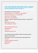 COMAT FAMILY MEDICINE EXAM 2024&sol;2025 NEWEST &excl;&excl;&excl; COMPLETE  ACTUAL EXAM QUESTIONS AND CORRECT DETAILED ANSWERS  &lpar;VERIFIED ANSWERS&rpar; ALREADY GRADED A&plus;&period;