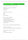 Chem 106 Exam 4 &vert;&vert; ANSWERED CORRECTRY
