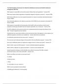 Test Bank Questions and Answers for Industrial&comma; Institutional&comma; structural and health related pest management 100&percnt; Pass