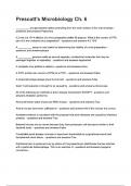 Prescott-s Microbiology Ch&period; 6 questions and answers&period;