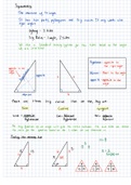 Trigonometry GCSE Maths N0tes