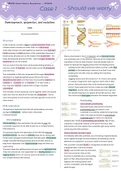 BBS1005 - Human Genetics - Cases + lectures & practicals (part 1)