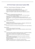 ATI TEAS Study Guide &lpar;Latest Update 2020&rpar;