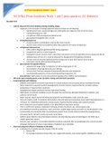  NURS 120 &sol; N120 Key Point Guidelines Week 1 and 2 Latest