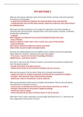 PSY 482 EXAM 2 - QUESTIONS & ANSWERS