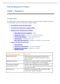 Effective Management&comma; Williams - Downloadable Solutions Manual &lpar;Revised&rpar;