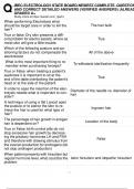 IBEC ELECTROLOGY STATE BOARD NEWEST COMPLETE  QUESTIONS AND CORRECT DETAILED ANSWERS &lpar;VERIFIED ANSWERS&rpar; &vert;ALREADY GRADED A&plus;