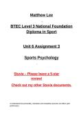 BTEC Sport Level 3 Unit 5 and Unit 6 ALL 2ND YEAR UNITS - Package Deal&excl;