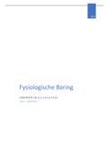 Samenvatting Vroedkunde, ISBN: 9789044137064 Fysiologische Baring
