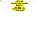 HESI A2 Health Information Systems Test Bank     & Complete Test Preparation