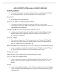 ATI CAPSTONE PHARMACOLOGY 2 EXAM