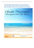 TEST BANK Health Promotion throughout the Life Span 8th Edition by Carole Lium Edelman