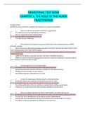 NR 508 FINAL TEST BANK CHAPTER 1 - CHAPTER 32 Questions and Answers: Chamberlain College of Nursing