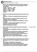 Rutgers Biochem Exam 3 Flashcards