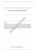 Case Solution for Google v Oracle&comma; Software Theft or Fair Use by Chris F&period; Kemerer &vert; W25889