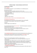 Hoor- en werkcolleges + begrippen literatuur - Inleiding Sociologie 2021/2022 (Universiteit Leiden)