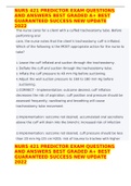 NURS 421 PREDICTOR EXAM QUESTIONS AND ANSWERS BEST GRADED A&plus; BEST GUARANTEED SUCCESS NEW UPDATE 2022