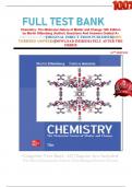    FULL TEST BANK Chemistry&colon; The Molecular Nature of Matter and Change 10th Edition by Martin Silberberg &lpar;Author&rpar; Questions And Answers Graded A&plus;      