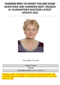 NUR2488 MENTAL HEALTH NURSING EXAM 3 &lpar;50 VERIFIED ANSWERS&comma; ALREADY GRADED A&plus;&rpar; &lpar;LATEST 2022&rpar;&colon; RASMUSSEN COLLEGE