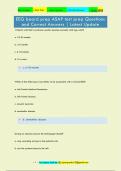 EEG board prep ASAP test prep Questions  and Correct Answers &vert; Latest Update