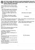 DCF CHILD ABUSE AND NEGLET &lpar;CAAN&rpar; EXAM NEWEST 2024-2025 ACTUAL EXAM COMPLETE 73QUESTIONS AND CORRECT DETAILED ANSWERS &lpar;VERIFIED ANSWERS&rpar;
