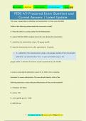 PEDS ATI Proctored Exam Questions and  Correct Answers &vert; Latest Update