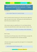 VATI Comprehensive Predictor NCLEX  Questions and Correct Answers &vert; Latest  Update