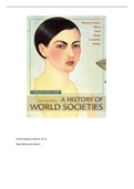  Eigentijdse Geschiedenis  - Wiesner-Hanks (boek) A history of World Societies 