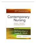 : Contemporary Nursing: Issues, Trends, and Management (NUR 206)