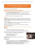 Samenvatting Propedeutica: Dermatologie en Cytologie (3e Ba UA)